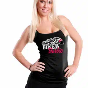 biker chick out fit tank top shorts